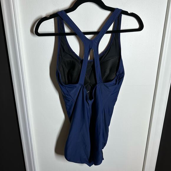 Speedo Navy Blue One Piece Endurance Swimsuit Size 12 - Picture 4 of 7